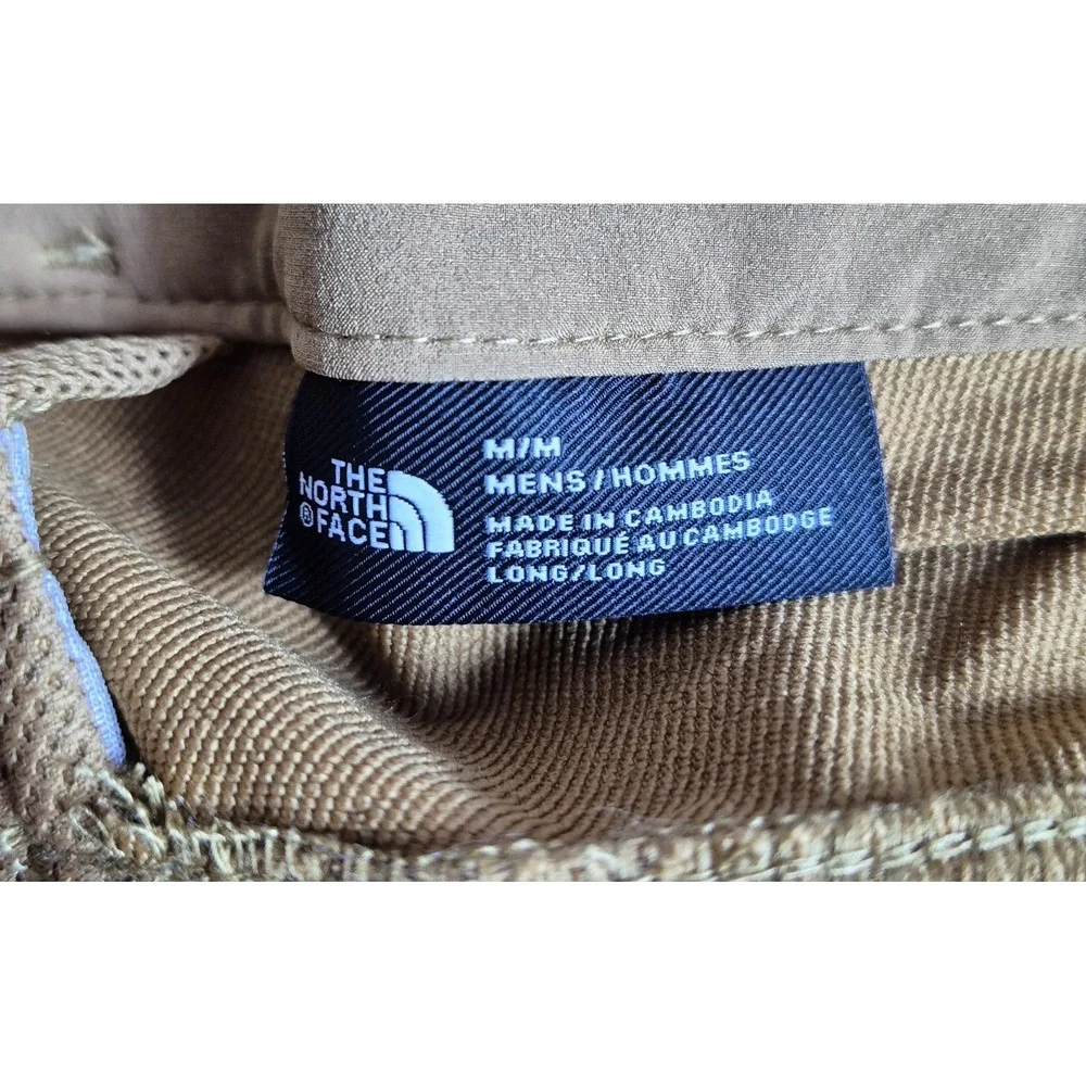 The North Face Mens Paramount Trail Hiking Shorts Mens Medium Long Beige NEW